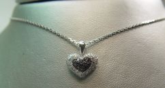 Pendentif coeur joaillerie